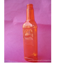 500ml Orange Drinking Pet Bottle Without Screw Cap